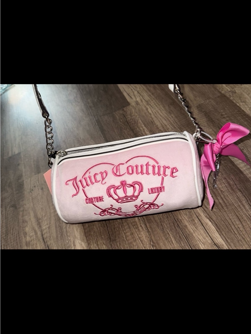 Juicy couture barrel bag girlie royalty